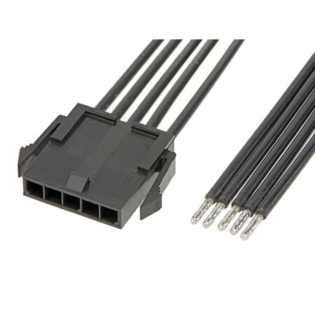 Molex Micro-Fit 3.0 Male-To-Pigtail Off-The-Shelf (Ots) Cable Assembly, Single Row 2147531052